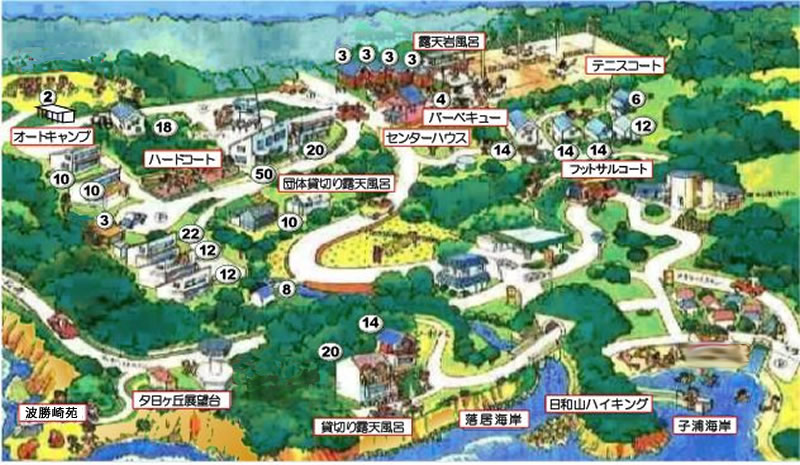 南伊豆ランドホピア地図